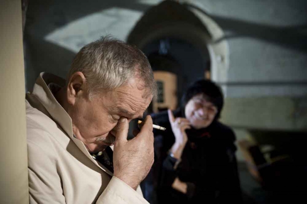 Zdjęcie: Marta Meszaros i Jan Nowicki, GALA