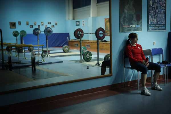 Zdjęcie: ALEKSANDRA KLEJNOWSKA-KRZYWAŃSKA, mistrzyni świata w podnoszeniu ciężarów