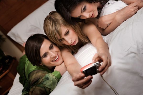 Zdjęcie: Magda Schejbal, Dorota Landowska, Ewa Kutynia,  GALA